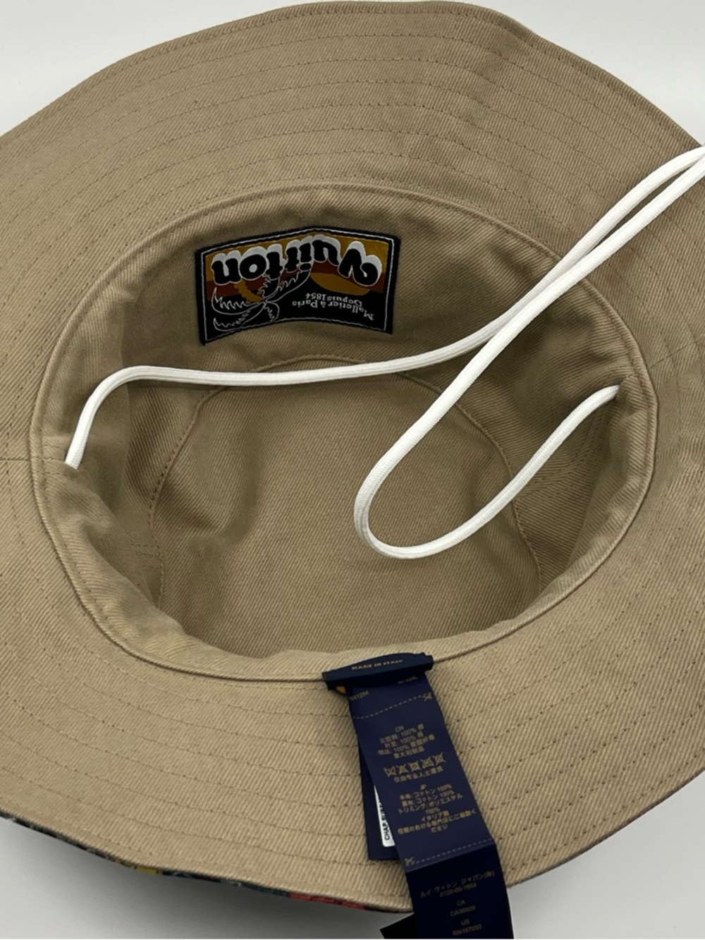 New Authentic Louis Vuitton Surfin' Monogram Explorer Reversible Bucket Hat - Picture 8 of 15